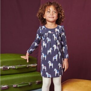 Tea Collection Dala Horse Mighty Mini Dress size 10